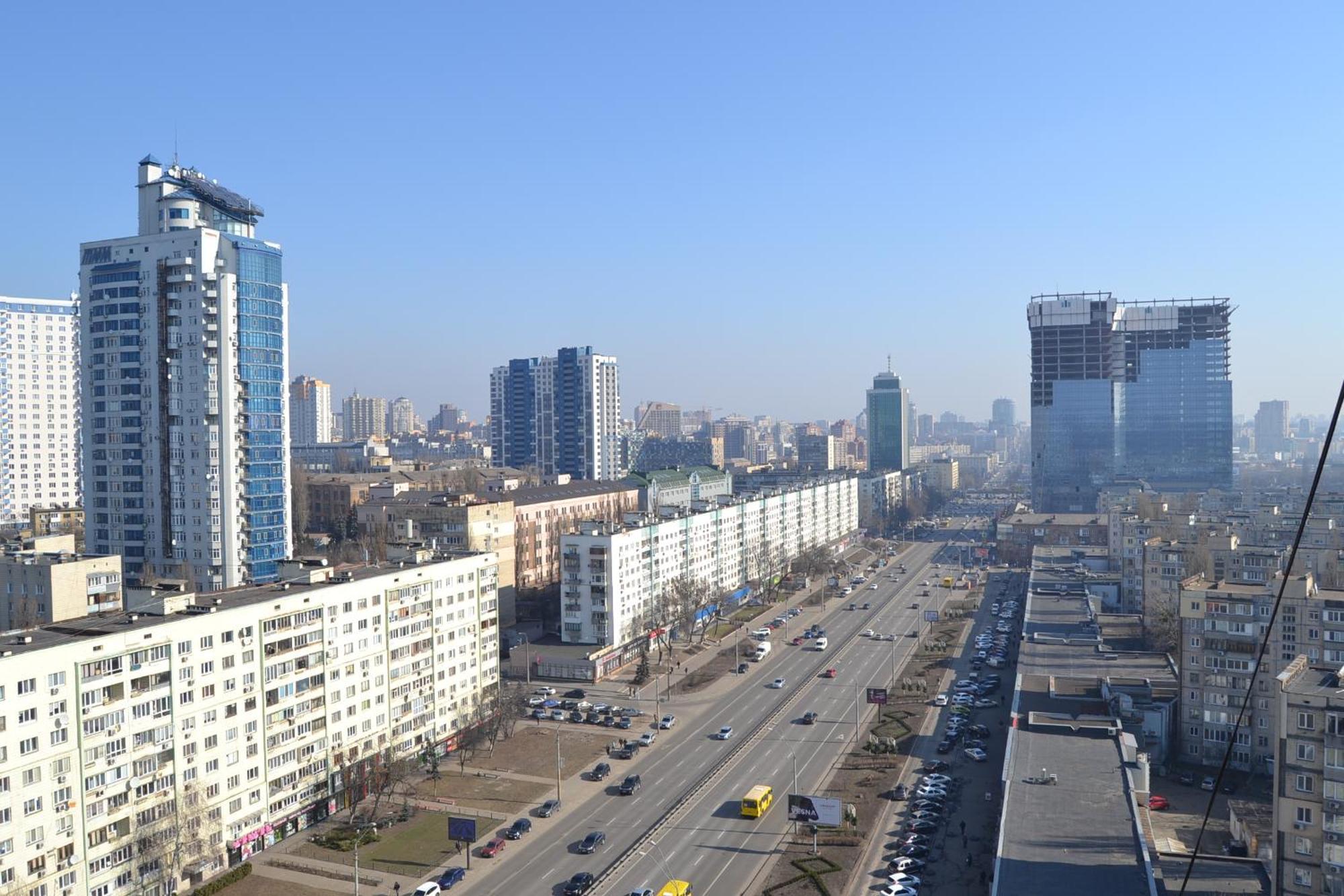 Apartment On Prospect Beresteiskyi 29 Kiev Exteriör bild